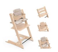 Pack Chaise haute Tripp Trapp avec son Baby Set et son coussin Naturel