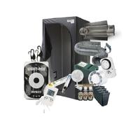 Pack Chambre de Culture Indoor 120x120x200cm - kit Cooltube HPS 600W - Inclus Engrais Pots et terreau Biobiz