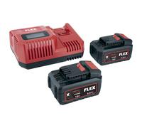 PACK CHARGEUR 2BATT 18V 5AH SET 55 R - FLEX - 491349
