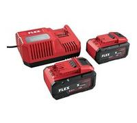 Pack chargeur et 2 batteries 18V 8 Ah - FLEX - 533175