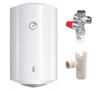 Pack chauffe eau électrique 150 litres Isea Ferroli + groupe + siphon