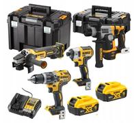 Pack combiné sans fil DeWalt 2 pièces : perceuse-visseuse et visseuse à chocs 18 V, avec 2 batteries de 5 Ah