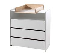 Pack - Commode & Plan à Langer "Kiddy" 90cm Blanc