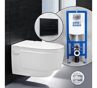 Pack complet WC japonais Geberit AquaClean Mera et bâti-support neeos,, 146210111+16601BM#SET, Comfort