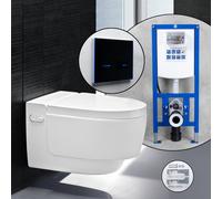 Pack complet WC japonais Geberit AquaClean Mera et bâti-support neeos,, 146210111+16746BM#SET, Comfort