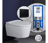 Pack complet WC japonais Geberit AquaClean Sela et bâti-support neeos,, 146220111+16601BM#SET,