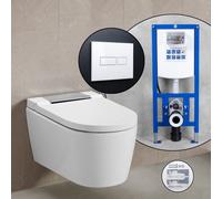Pack complet WC japonais Geberit AquaClean Sela et bâti-support neeos,, 146220211+16601WH#SET,