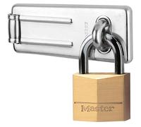 Pack Comprenant un Moraillon de Porte et un Cadenas à Clé - MASTER LOCK - 140703EURD -