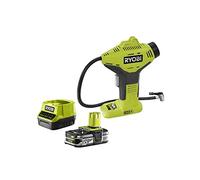 Pack compresseur RYOBI 18V One Plus R18PI-0-1 batterie 2.5Ah LithiumPlus - chargeur rapide 2.0Ah RC18120-125