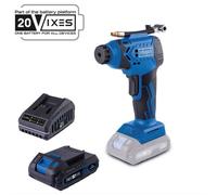 Pack Compresseur sans fil C-AC20-X - pression max 7 bars - 6 accessoires inclus - SCHEPPACH 20V IXES + batterie 2Ah + chargeur