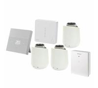 Pack Connected Home : Hub + thermostat sans fil + 3 têtes thermostatiques + récepteur - SIEMENS : PACK4