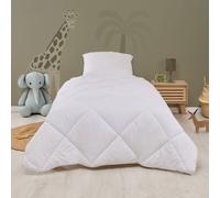 Pack Couette Chaude + Oreiller Lavable À 95°c Blanc 140X200