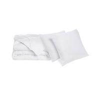 Pack Couette Chaude + Oreillers Lavable à 95 pour lit 2 Personnes - Couette 220x240cm + 2 oreillers 60x60cm