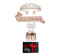 Pack d'Accessoire anniversaire 40 ans