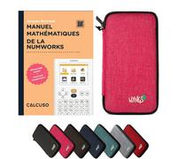 Pack d'accessoires standard CALCUSO rose, compatible avec les calculatrices graphiques Numworks (en français)