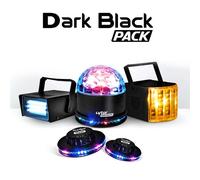 Pack Dark Black 5 Effets Derby Zirkus + SunMagic ASTRO/UFO + Strobe + 2 Ovni