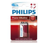Pack de 1 pile Philips Alcaline 9V - 8712581645045