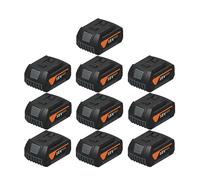 Pack de 10 Batteries Li-ion GBA 18V 4 Ah AS FEIN
