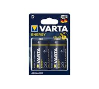 Varta - Pack de 10 blisters de 2 Piles ENERGY D (LR20) G