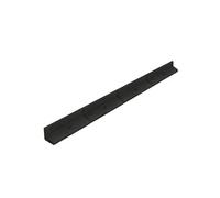 Bordure de jardin flexible, 12 mètres, avec maillet en caoutchouc - Noir