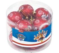 ARDITEX - Lot de 10 Boules de Noël Pat' Patrouille - Ø 6 cm - Ornement Suspendu en Plastique - Noël