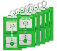 Pack de 10 Déshumidificateurs 100g - Absorbeur d'Humidité pour Placard, Salle de Bain et Frigo - Anti-Moisissure et Anti-Odeurs