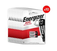 Pack de 10 - Energizer Pile Alcaline A23/23A pack de 2 Piles