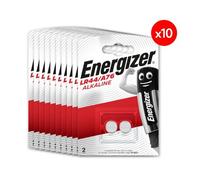 Pack de 10 - Energizer Pile Alcaline LR44, pack de 2 Piles