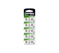 Pack de 10 piles Camelion Alcaline 1.5V AG6 0% Mercury/Hg