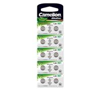Pack de 10 piles Eurobatt Alkaline AG1,LR621,LR60,164,SR621W,GP64A,364 avec 0% Mercure