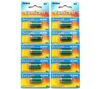 Pack de 10 Piles LR44 Alcaline 6V 4AG13, 4A76, 476A, PX28, 4G13, 476A, L1325, A544, A4034PX, 544, A544, L1325, PX28A, V4034PX, 4G-13, 4H-C, 1406LC, 1406SOP, 1414A, 23-469, 23-544, 28A, 28L, 28PX, 28SO