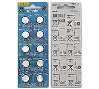 Pack de 10 Piles Vinnic pour VINNIC L1131F