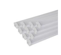 Pack de 10 - Réglette LED étanche 150cm 50W IP65 - Blanc Froid 6000K - 8000K