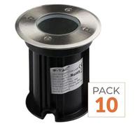 Pack de 10 - Spot LED Extérieur Encastrable IP65 pour Ampoule GU10