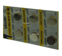 Pack de 10 Vinnic L1131F / LR54 / AG10 1.5V ALKALINE