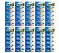 Pack de 100 Piles AG1 bouton plates 1,5V G1, R60, LR621, SR621W, 364, 164, 531, 602, 280-34, 364A, CX60, D364, GP364, SB-AG, DG, SP364, SR60, SR60L, SR621 - IRIOS -