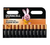 Duracell Piles alcalines Plus MN1500 AA LR06 1,5V Pack de 12