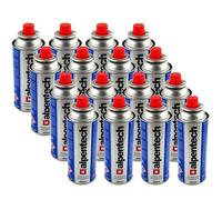 Pack de 16 Cartouches de gaz 250g butane Camping Butane ALPENTECH