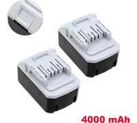 pack de 2 batteries 18V 4.0Ah pour Makita BL1813G BL1840G BL1830G BL1815G 195608-4 HP457D