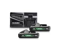 Pack de 2 Batteries 4.0Ah Compact et 1 Chargeur HIKOKI - 2 BSL1840M / 1 UC18YFSL