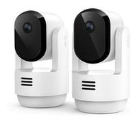Arlo Caméra de sécurité intérieure Essential 3 2K PTZ – Pack de 2