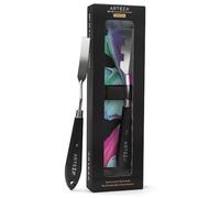 Pack de 2 couteaux à palette Arteza, tailles n°7 et n°21, set C, lame en acier inoxydable durable et manche en bois résistant à la rupture, couteaux pour la peinture à l'huile et l'acrylique