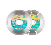 Pack de 2 disques à tronçonner diamant WOLFCRAFT 8390000 Ø110 mm x 22.2 mm
