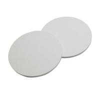 Pack De 2 Disques Ronds ABS Blanc 250 mm Diamètre Épaisseur 1-5 mm(Thickness 4mm)