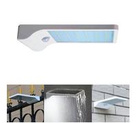 Pack de 2 Lampe Solaire Extérieur avec Detecteur de Mouvement 36 LED Sans Fil Étanche IP65 pour Jardin Terrasse Cour (blanche chaud)