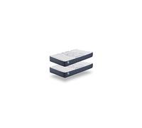 Pack de 2 Matelas Perfectsleep 80x200 cm - 30 cm Epais - Mousse HR à mémoire de Forme + Blue Latex - Confort Ferme - 7 Zones, Réversible, Aérateur