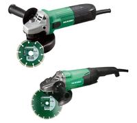 Pack de 2 meuleuses HIKOKI G23STWAZ et G13STAYGZ - Ø125mm et Ø230mm