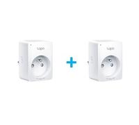 Tapo Matter Prise Connectée WiFi, Suivi de consommation, 16A Type E, Compatible avec Alexa, Google Home et SmartThings, Contrôler le radiateur, le chauffage, Économie d'énergie, Tapo P110M 2-pack(FR)