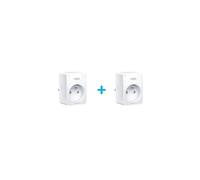 Pack de 2 Mini Prises Connectées WiFi TP LINK avec suivi de consommation Blanc