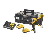 Pack de 2 outils sans fil brushless DeWalt DCK2110L2T-QW 12V Li-Ion XR 2 x 3Ah